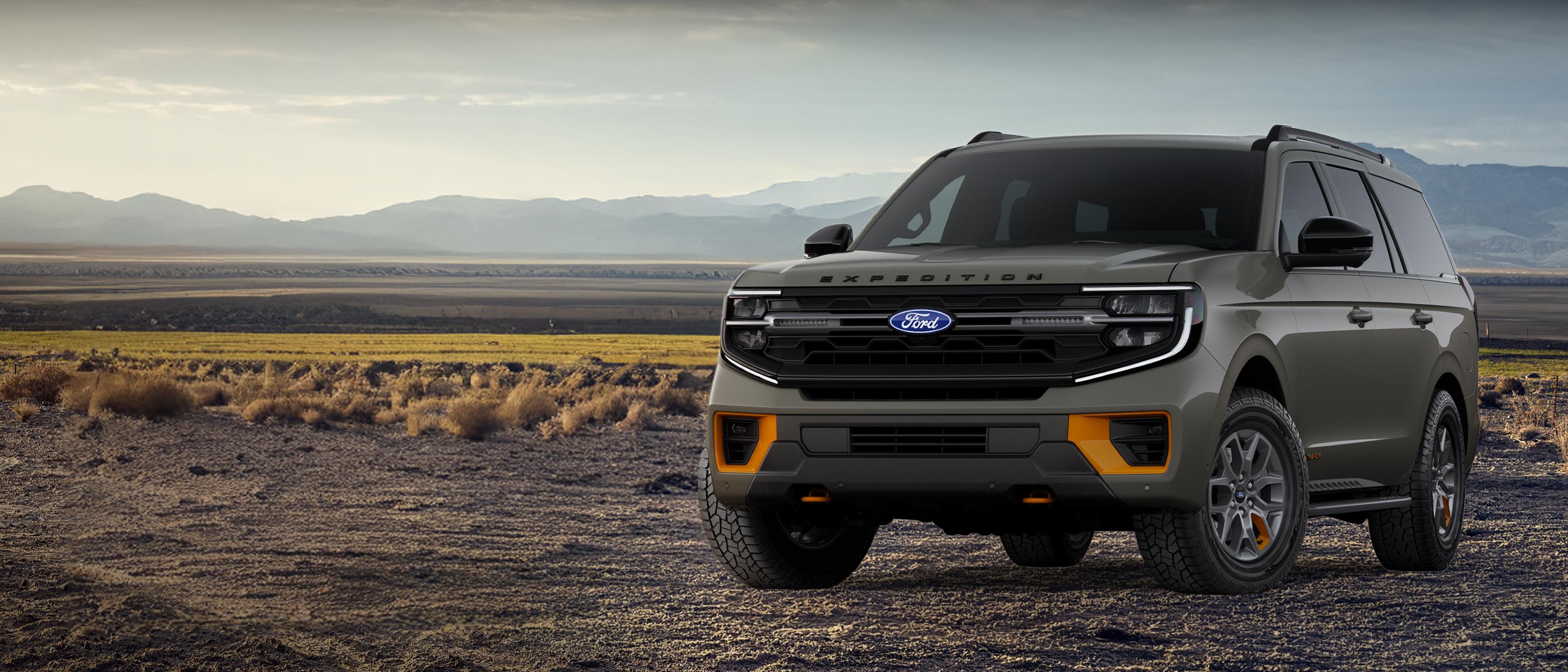 VUS Ford Expedition® Tremor® 2027 montré stationné à l’extérieur