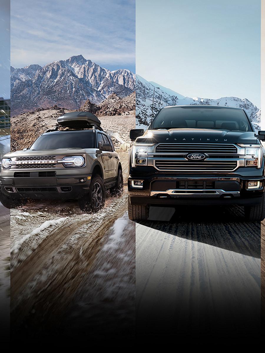 Gamme de véhicules Ford