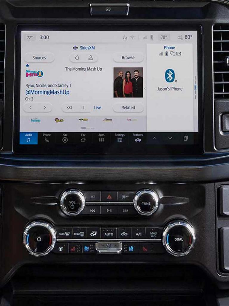 Écran central de 12 po et SYNC® 4 avec reconnaissance vocale améliorée