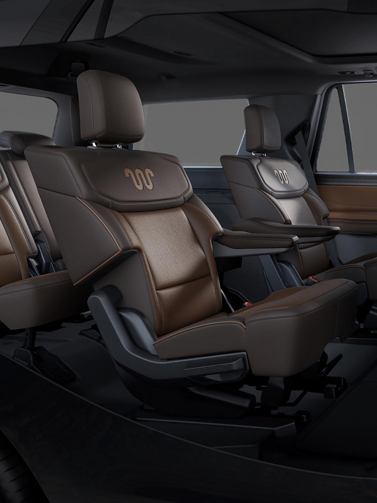 Intérieur du Ford Expedition® MAX King Ranch® 2026