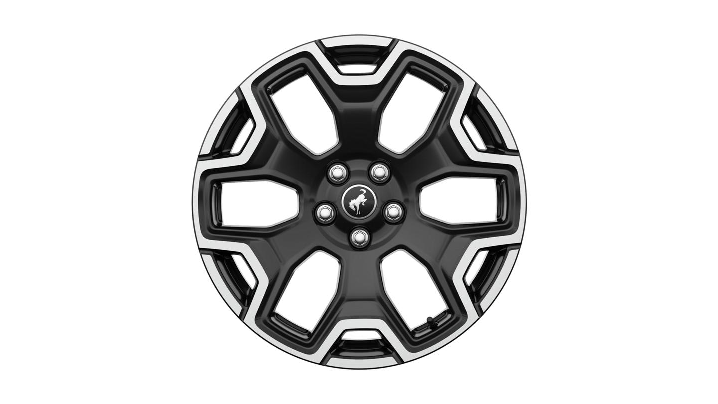 Jantes du Ford Bronco Sport® 2025 en noir ébène