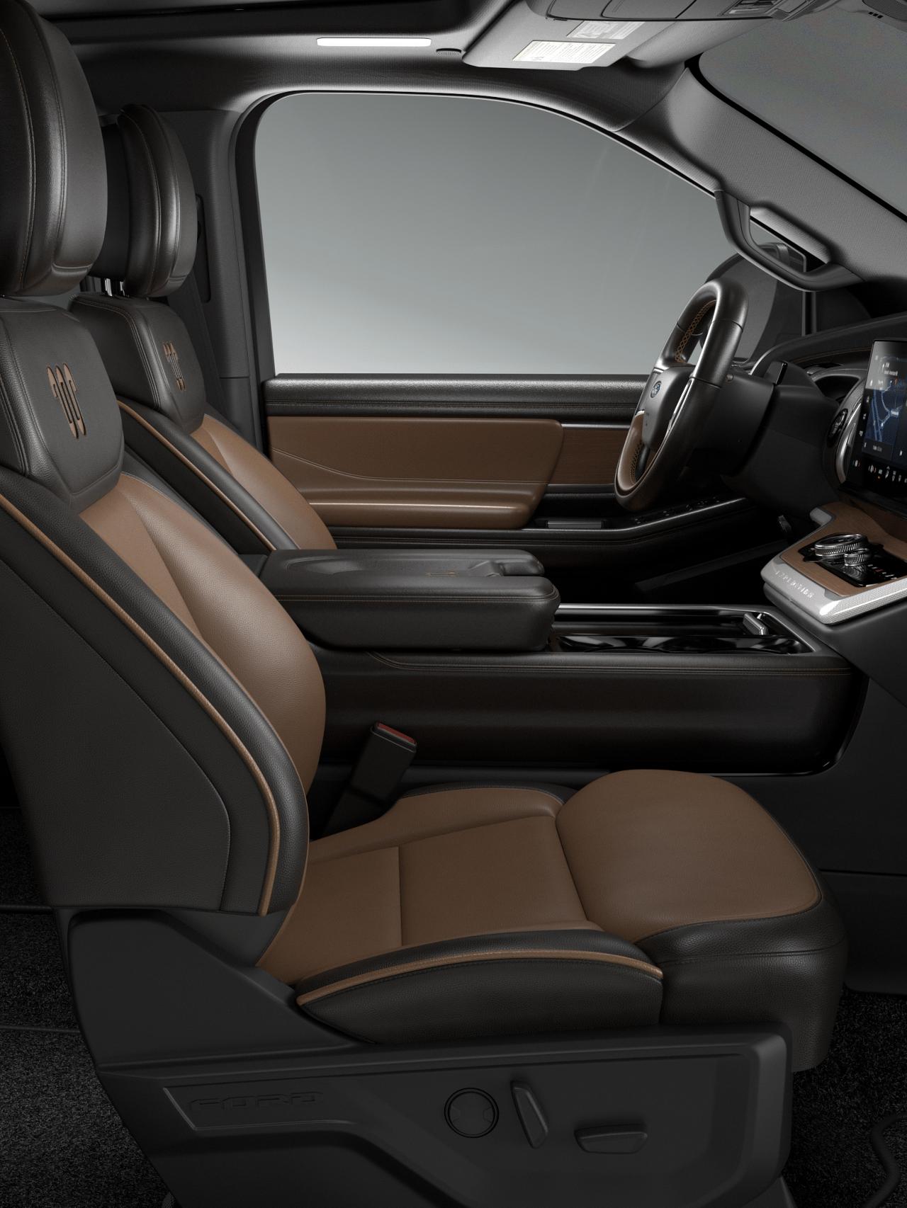 Intérieur du Ford Expedition® MAX King Ranch® 2027