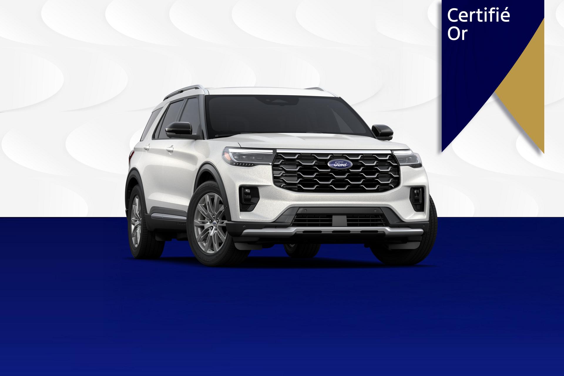 Un Ford Expedition avec un écusson certifié Or.