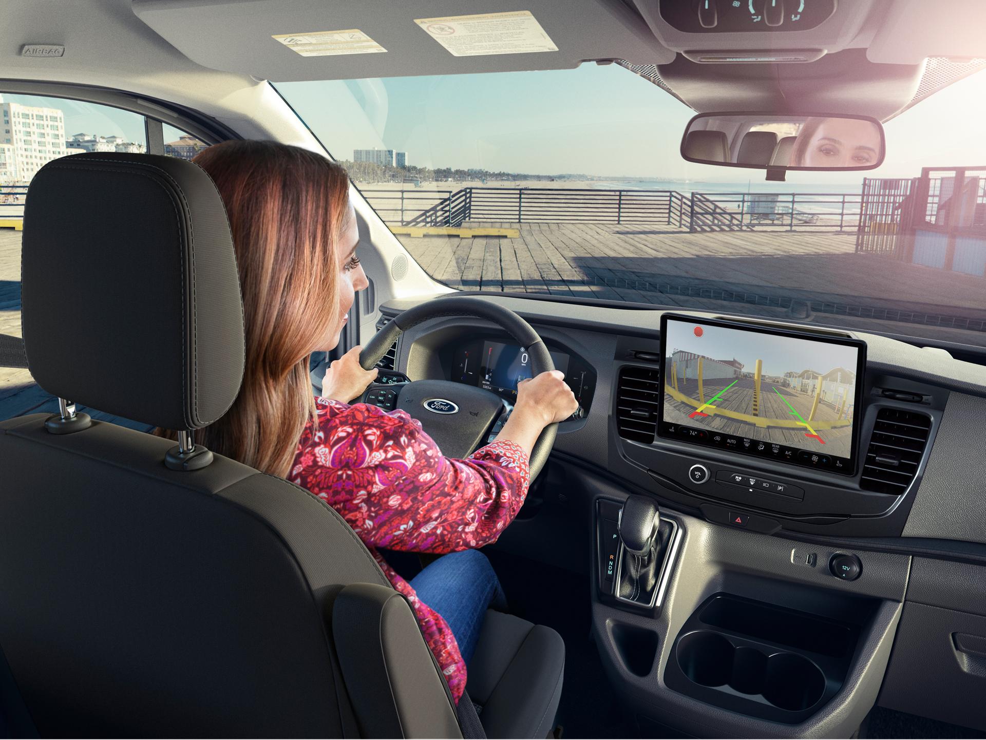 L'intérieur de la Ford Transit 2027