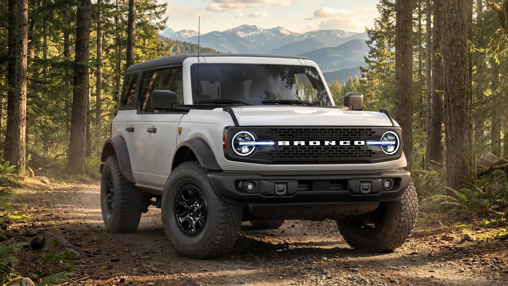 Un VUS Ford Bronco® 2026 avec l’ensemble Wildtrak en option