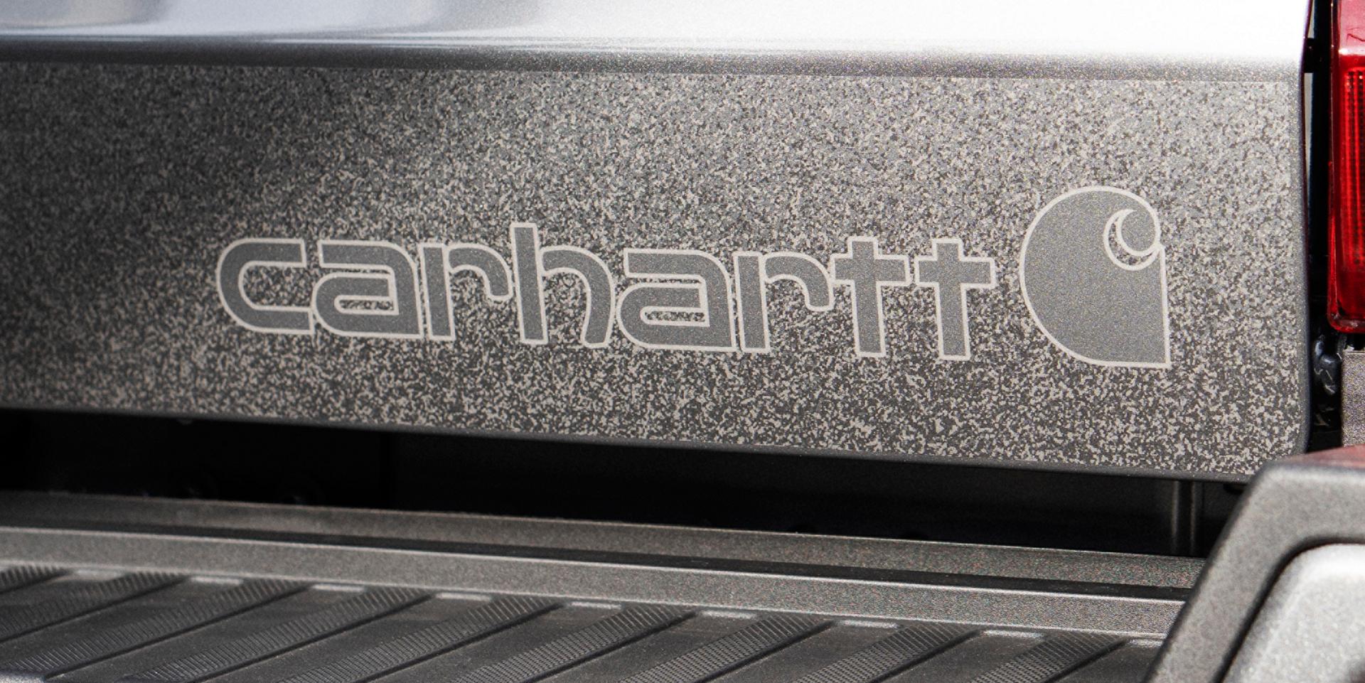 Gros plan du graphique de hayon Carhartt®