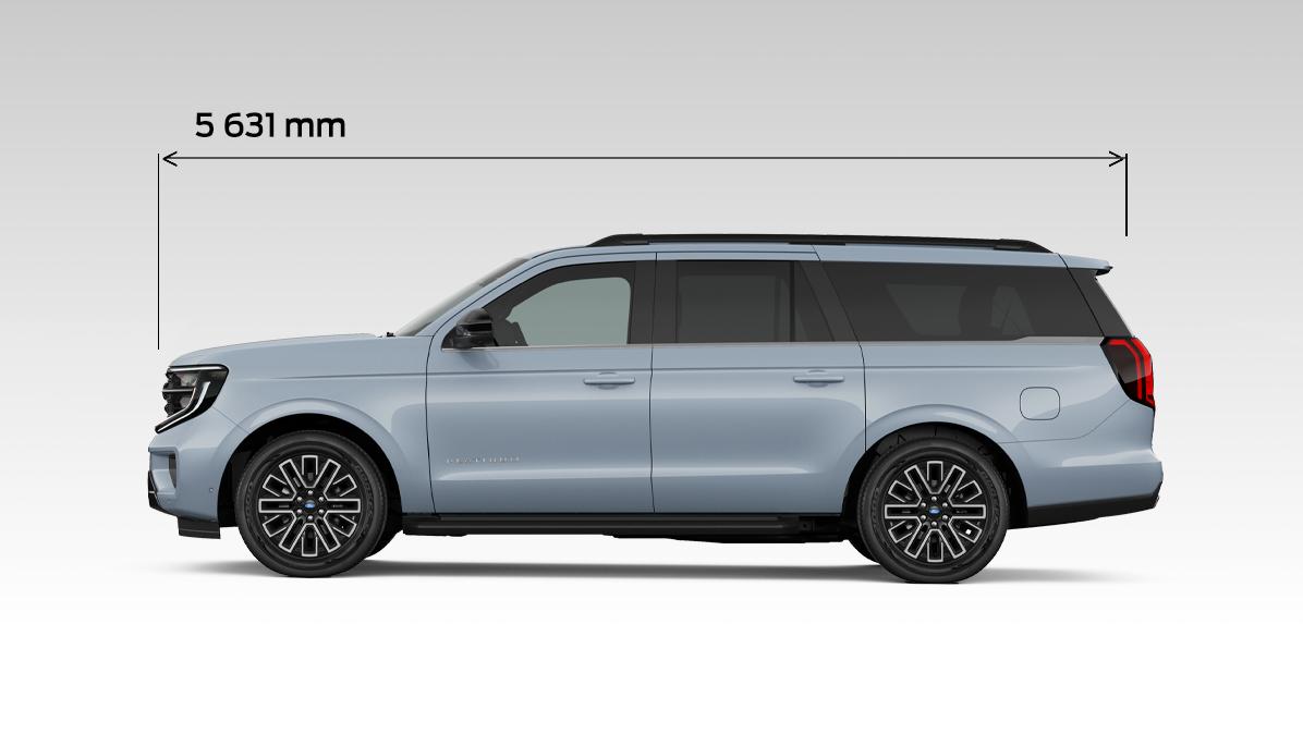Dimensions de la longueur du VUS Ford Expedition® MAX 2027 