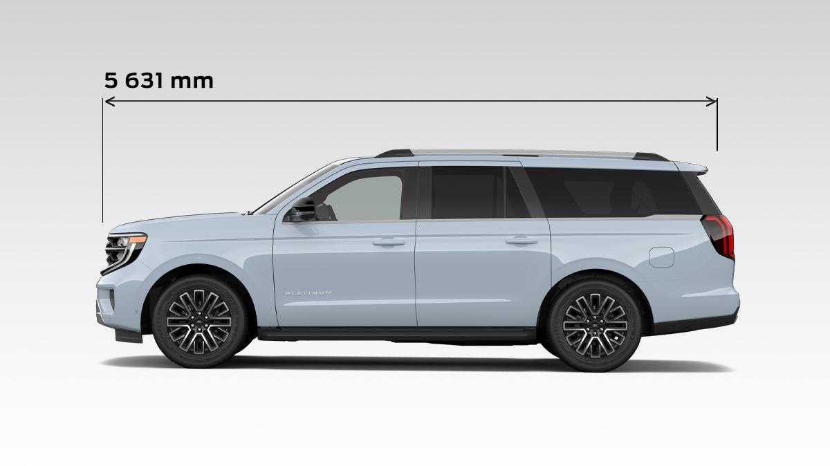 Dimensions de la longueur du VUS Ford Expedition® MAX® 2026