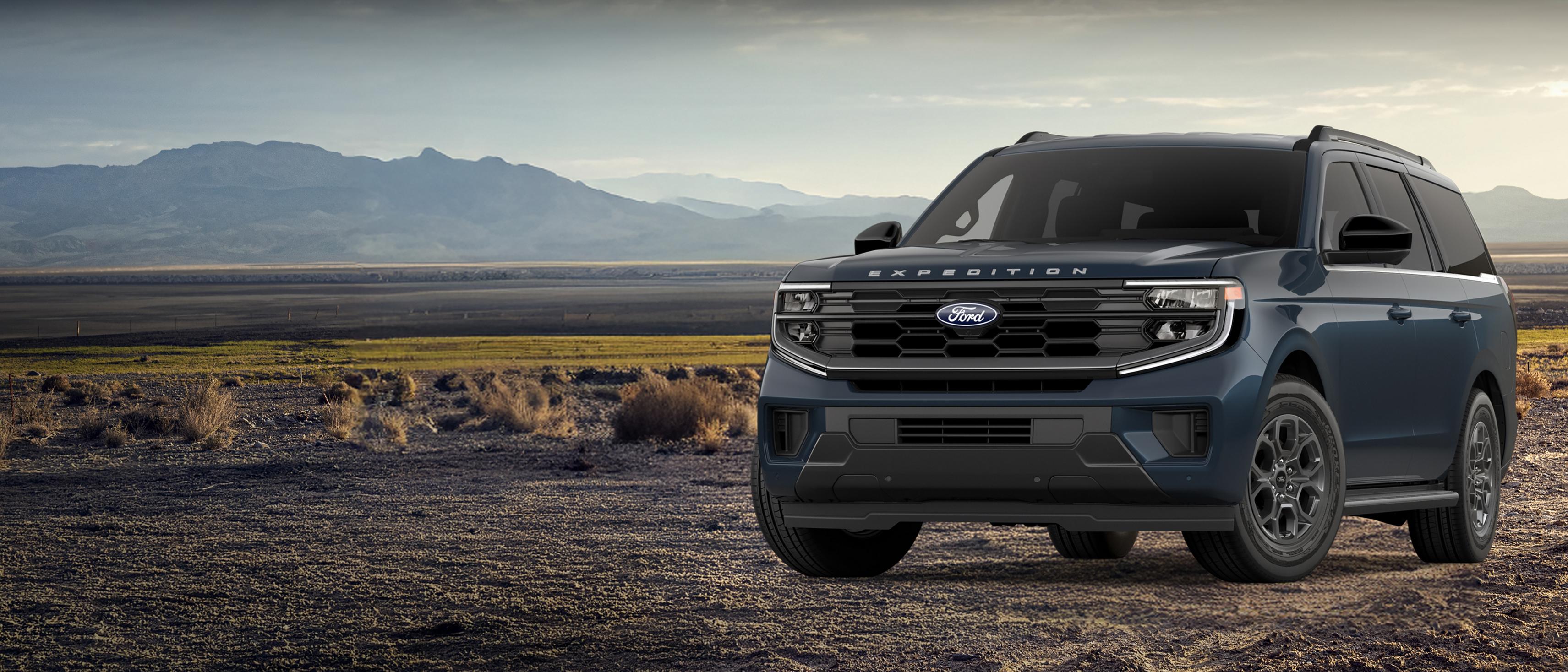 VUS Ford Expedition® Active 2026 montré stationné à l’extérieur
