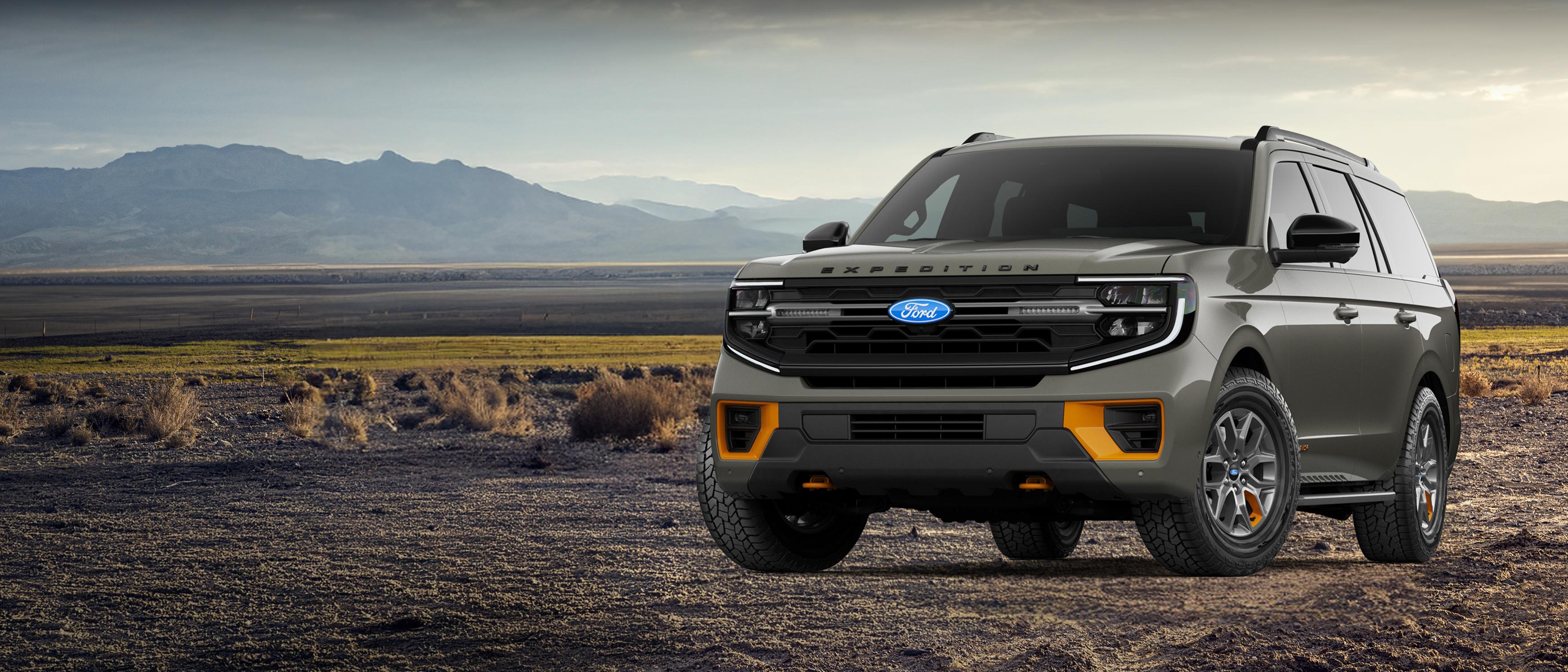 VUS Ford Expedition® Tremor® 2027 montré stationné à l’extérieur