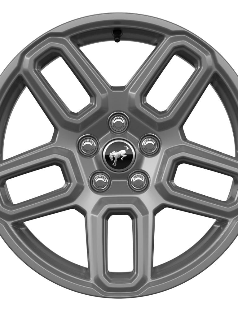 Jantes en aluminium de 17 po peintes en gris carbonisé très brillant