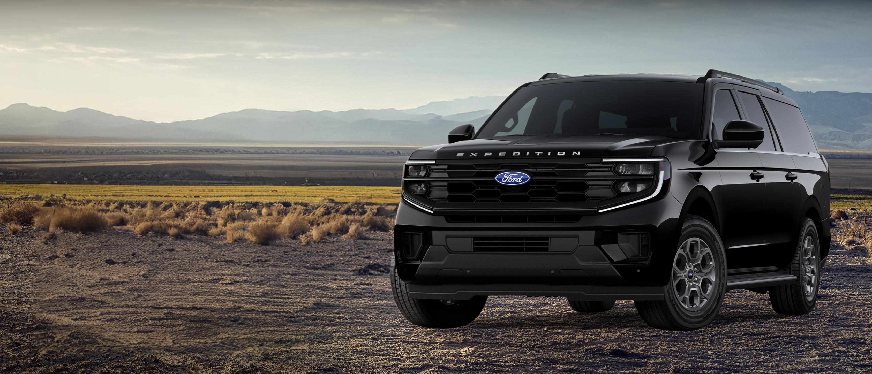VUS Ford Expedition® MAX Active 2027 montré stationné à l’extérieur