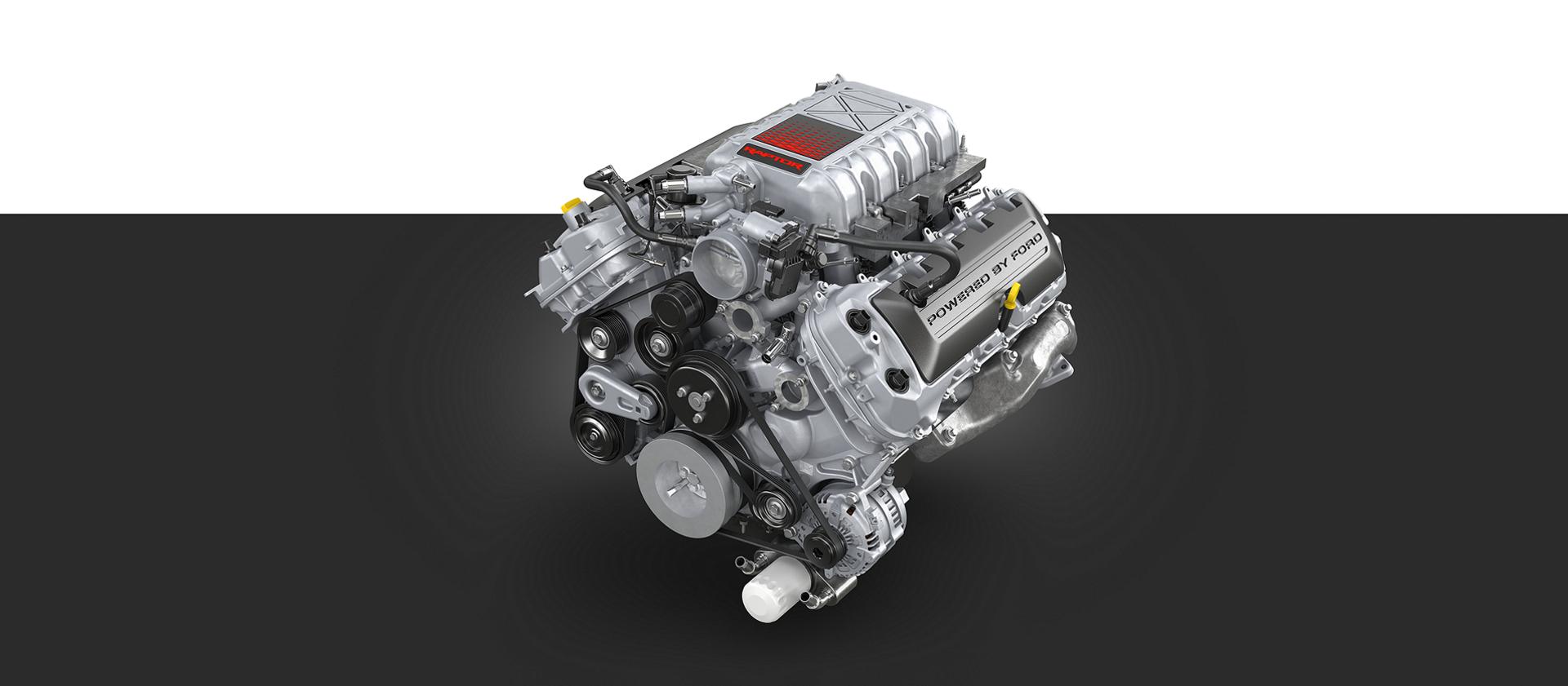 Moteur V8 suralimenté de 5,2 L Raptor®