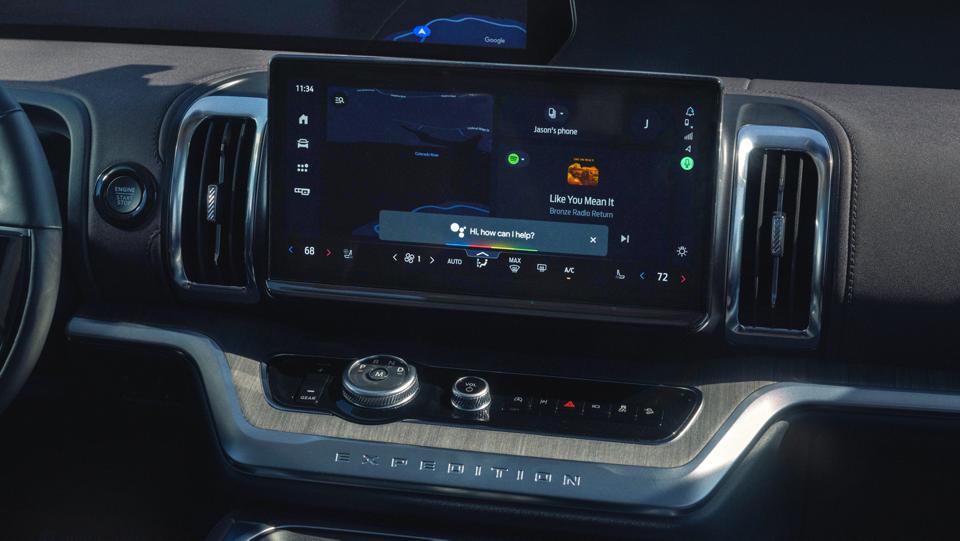 Assistant Google™ sur un écran central de 13,2 po du VUS Ford Expedition® 2026
