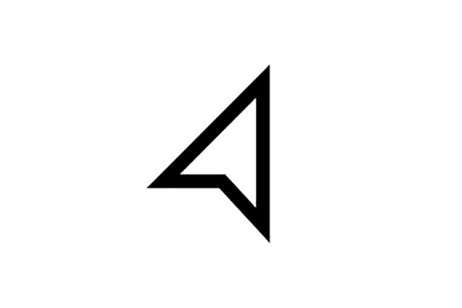 Icône de partage de coordonnées géographiques