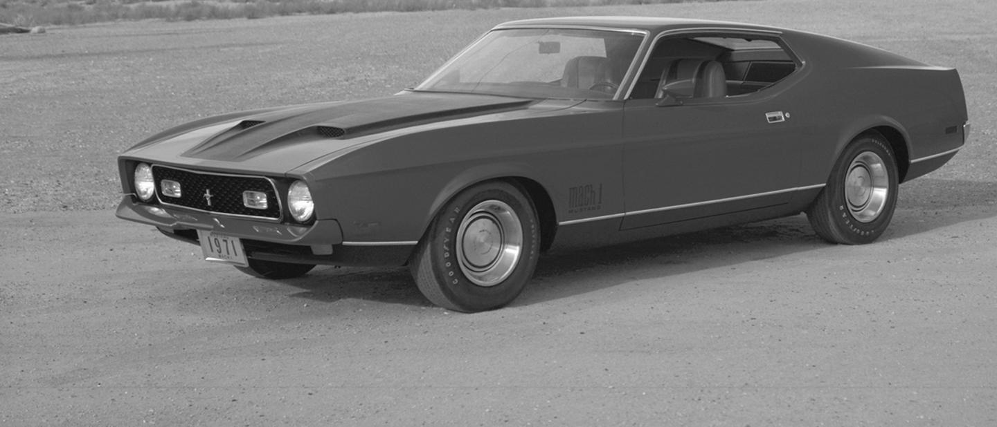 La Ford Mustang Mach 1 1971.