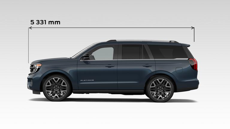 Dimensions de la longueur du VUS Ford Expedition® 2026